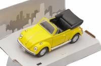 VW volkswagen beetle cabrio (open) yellow