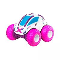 Машинка EXOST XMoon (TE173), 1:10, белый/розовый/фиолетовый