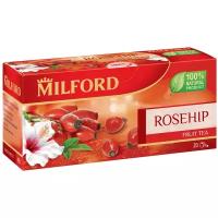 Чай фруктовый Milford Rosehip в пакетиках, 20 пак