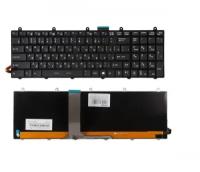 Keyboard / Клавиатура для ноутбука MSI GT60, GT70, GX70, GE70, GT780DX, GT780, GT783, MS-1762, MS-1755, MS-1756, MS-175A, MS-1758, для Clevo P150EM черная, с разноцветной подсветкой, с рамкой, гор. Enter ZeepDeep