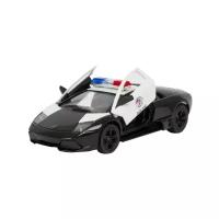 Машинка металлическая Kinsmart 1:36 Lamborghini Murcielago LP640 Police инерционная, двери открываются. Полиция