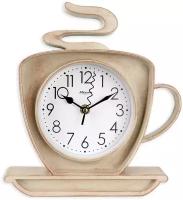 Настенные часы MIRRON 121-1010 БА/ Для кухни/ Дизайн/ Чашка