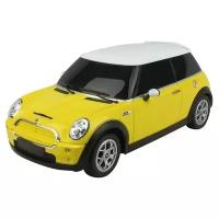 Rastar Minicooper S 15000, 1:24, 26 см, желтый