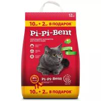 Комкующийся наполнитель Pi-Pi Bent Сенсация свежести (10кг + 2кг)