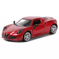 Легковой автомобиль Bburago Street Fire Alfa Romeo 4C (18-43000/15) 1:32