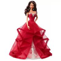 Кукла Barbie 2015 Holiday – African American (Барби праздник 2015 афроамериканка)