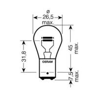 Лампа накаливания Osram 7528