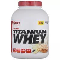 100% Pure Titanium Whey, 2240-2310 г, Vanilla Butterscotch / Ванильная Ириска, 2268 г