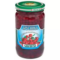 Брусника моченая натуральная Экопродукт, стеклянная банка, 340 г, 1 шт