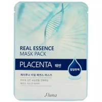 Juno Маска тканевая с плацентой - Real essence mask pack placenta, 25мл