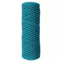 Шнур для вязания "Классика" 100% полиэфир 3мм 100м (173 морская волна) 4624129