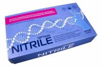 Перчатки Нитриловые голубые размер M MEDIOK OPTIMA NITRILE 50 пар/упк