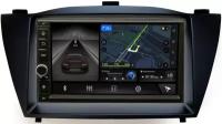 Штатная магнитола Hyundai ix35, Tucson II 2011-2015 Canbox H-Line 5602-RP-HDI35-32 Android 10 (4G-SIM, 3/32, DSP, IPS) С крутилкой