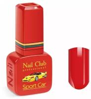 Nail Club professional Эмалевый красный гель-лак для ногтей, цвет насыщенный красный 1964 Ferrari Superfast, 13 мл