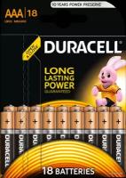 Батарейка DURACELL LR03 BL18, упаковка 18 шт