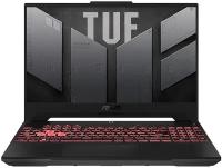 15.6" Ноутбук ASUS TUF Gaming A15 FA507RE-HN054 1920x1080, AMD Ryzen 7 6800H 3.2 ГГц, RAM 8 ГБ, DDR5, SSD 512 ГБ, NVIDIA GeForce RTX 3050 Ti, без ОС, 90NR08Y2-M003B0, серый