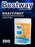 Коагулянт Bestway Chemicals Средство в таблетках для очистки воды от взвешенных частиц в бассейнах 250 гр