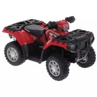 Квадроцикл Tomy Big Farm Polaris ATW (ТО42708) 1:16, 14 см