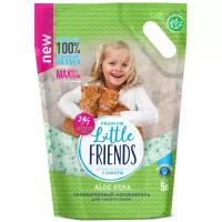 Little Friends Aloe Vera наполнитель силикагелевый впитывающий 2 кг. 5 л