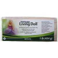 Полимерная глина Sculpey Super Living Doll ZSLD3 светло-бежевый, 454г