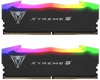 Оперативная память Patriot Viper Xtreme 5 RGB DDR5 - 2x 16GB, 8000 МГц, DIMM, CL38 (pvxr532g80c38k)