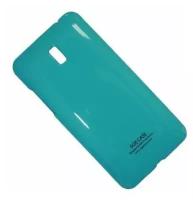 Чехол для HTC Desire 609D задняя крышка пластик лакированный SGP Case Ultra Slider <голубой>