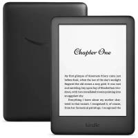 Комплект: Amazon Kindle 10 2020 8 ГБ (Special Offers) черная + обложка (синяя) + зарядное устройство