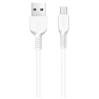 Кабель Hoco X13 Easy charged USB - microUSB, 1 м, белый