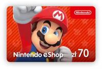 Карта оплаты Nintendo eShop 70 zł Poland [Цифровая версия]