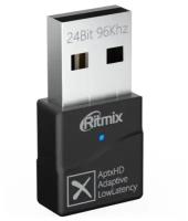 Bluetooth адаптер Ritmix RWA-359 адаптер 2.4ГГц, версия bluetooth 5.2