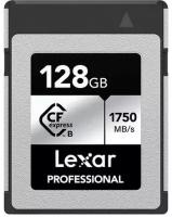 Карта памяти CFexpress Type B / XQD / CFE 128Gb Lexar (чтение до 1750M, запись до 1300M) для Nikon Z6 Z7 Canon R5 1DX3, Panasonic S1/S1R