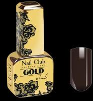 Nail Club professional Эмалевый гель-лак для ногтей с липким слоем GOLD CLUB 02 Volcano, 13 мл