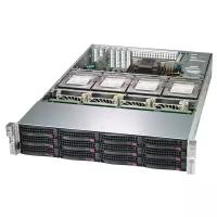 Сервер Supermicro SuperStorage 6029P-E1CR16T без процессора/без ОЗУ/без накопителей/количество отсеков 2.5" hot swap: 2/количество отсеков 3.5" hot swap: 16/1 x 1600 Вт/LAN 10 Гбит/c