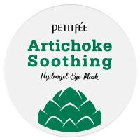 Petitfee Гидрогелевые патчи для кожи вокруг глаз Artichoke Soothing Hydrogel Eye Mask