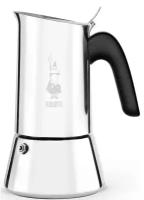 Гейзерная кофеварка Bialetti New Venus, 170 мл, 170 мл, металлик