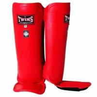 Защита голени Twins sgl3 shin protection красная (Кожа, Twins, М, 480, 250, 140, Красный) M