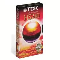 Видеокассета VHS, TDK HS240