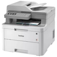 МФУ лазерное Brother DCP-L3550CDW, цветн., A4, белый/серый