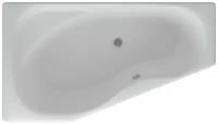 Акриловая ванна Акватек Медея 1700х950 с фронтальной панелью, вклееный каркас левая MED180-0000037