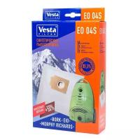 Vesta filter Синтетические пылесборники EO 04S, белый, 4 шт