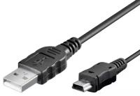 Кабель USB2.0 Am-miniB 5Bites UC5007-010C - 1 метр