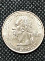 Монета США 1/4 доллара (квотер, 25 центов) 2002 D "Штат Миссисипи" # 4-8