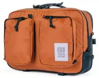 Рюкзак трансформер Topo Designs Global Briefcase, оранжевый, 14 л