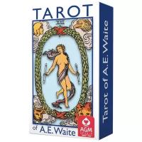 Карты Таро "A.E.Waite Tarot Blue Edition-Standard" AGM Urania / Колода Уэйта- испанская версия