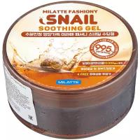 Milatte Гель для тела Универсальный увлажняющий Fashiony Snail Soothing Gel