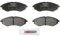 Колодки тормозные дисковые перед Marshall M2623974