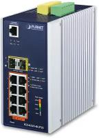 Коммутатор Planet IGS-6325-8UP2S IP30 DIN-rail Industrial L3 8-Port 10/100/1000T 802.3bt PoE