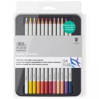 Winsor & Newton Акварельные карандаши Studio Collection, 24 цвета (WN0490015), 24 шт