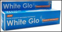 Зубная паста White Glo, Отбеливающая с пробиотиками, 100 г