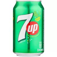 Газированный напиток 7UP Лимон-Лайм, 0.33 л